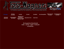 Tablet Screenshot of foto-wagner-ek.de